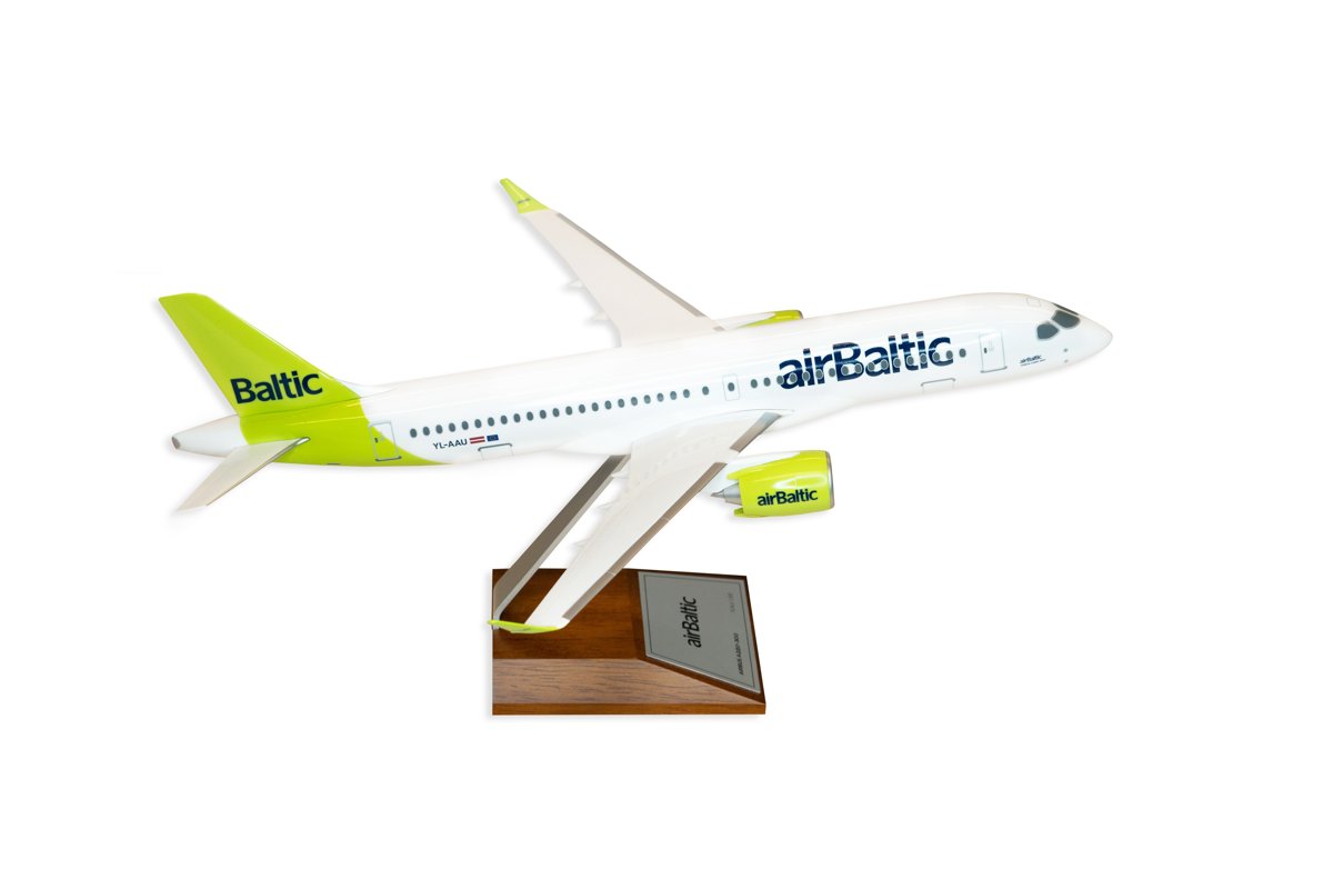 Airbus A220-300 1/100 lidmodelis 