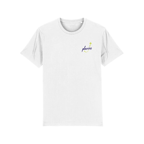 Unisex T-krekls, balts